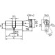 Cylindre à bouton BAB-IKON P034