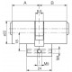 Cylindre double BAB-IKON PC31