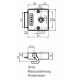 Serrure espagnolette TERZA DC 38