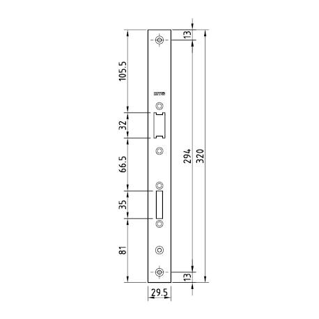 Têtière MSL Delta (Forster) 12.703.900