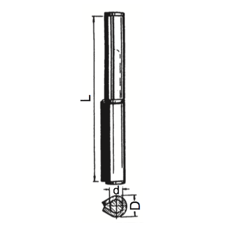 Paumelle à souder en inox roulé