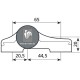  aluminium F9 aspect acier inoxydable