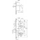 Serrure à mortaiser multipoint Glutz 1834