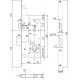 Serrure à mortaiser RollTribloc MSL 1857H