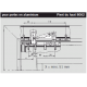 Pivot du haut réglable Dorma 8062 (partie sup)